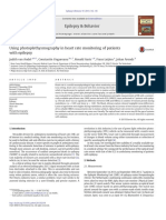 Using Photoplethysmography in Heart Rate Monitoring of Patients With Epilepsy