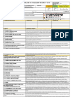 Análise de Trabalho Seguro-ATS Mecanico