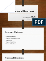 Chemical Reactions: Fatima Aziza Molecular Biologist/Clinical Biochemist Medical Lab Technologist