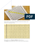 Pitagorasz Táblázat-Avagy Szorzótábla