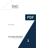 PDF. Base de Datos DAM-DAW. Tema 2