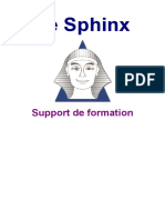 Support de Formation Sphinx