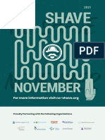 No Shave November: Proudly Partnering With The Following Organizations