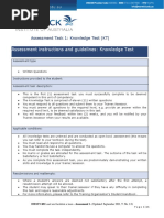 BSBXTW401 Assessment Task 1