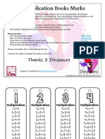 Multiplication Books Marks