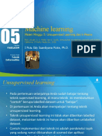 Machine Learning: Materi Minggu 5: Unsupervised Learning Dan K-Means