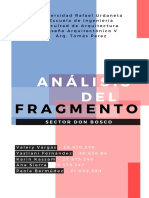 Análisis de Fragmento-S. Don Bosco