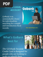 Gobank Login 