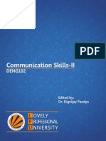 Deng102 Communication Skills II