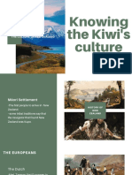 Kiwi culture and history