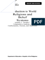 Introduction To World Religions and Belief Systems