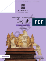 Cambridge-English Workbook-Year 8-2021 Edition