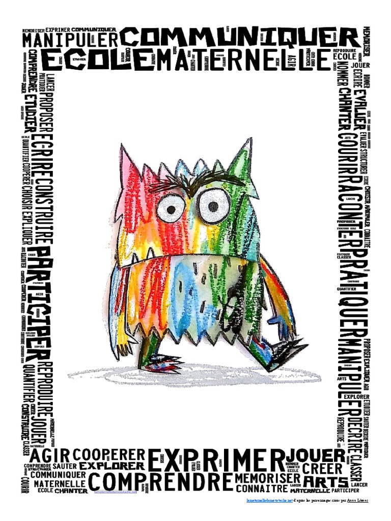 Symboles Du Cirque Pages De Garde Cahier Page de Garde Mater | PDF | Syllabe | Dessin
