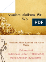 Aliran Kelompok Khawarij Dan Murjiah Fix