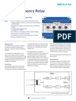 Combined Over and Under Frequency Relay for Effective Generator Monitoring