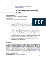 Lesson Study in Increasing Student Learning Participation in Class