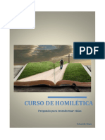 Curso de Homiética - Pregando para Transformar Vidas