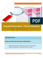 Fraud Prevention Notes