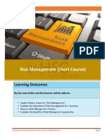 risk management notes