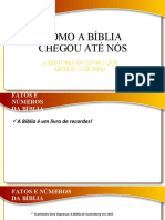 A Escrita Da Biblia