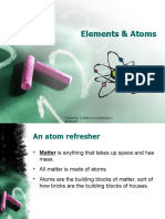 Elements & Atoms: Created by G.Baker WWW - Thescience
