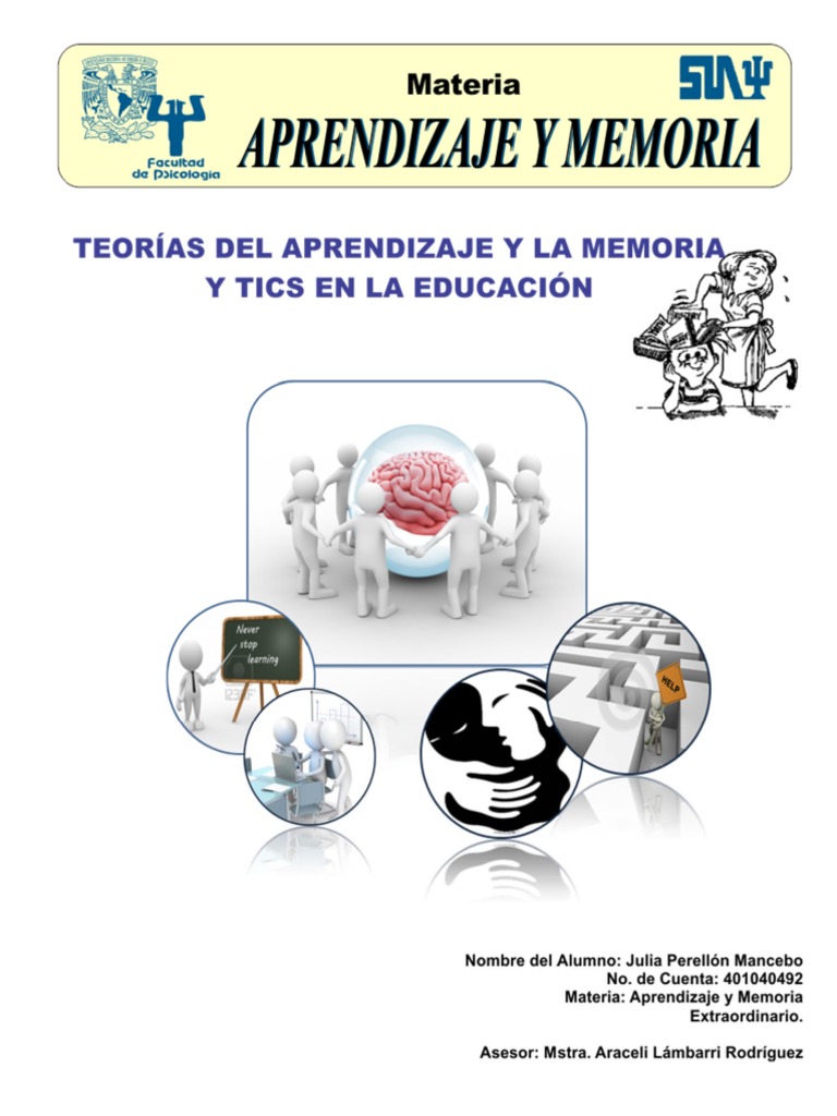 Aprendizaje y Memoria | PDF | Aprendizaje | Teoría del aprendizaje ...