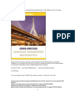 Solutions Manual Advanced Engineering Mathematics 10th Edition by Erwin Kreyszig