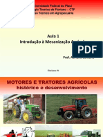Aula 1- Introdução à mecanização agricola