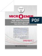 High Speed Bus Transfer Function Block Description Operation Manual