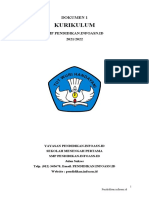 Dokumen 1 KTSP SMP 2021 - 2022