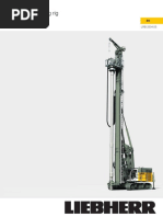 Liebherr LRB355 Piling and Drilling Rig Data Sheet 11890403 English