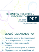 Fdocuments - Es - Educacion Inclusiva 56f136399872b