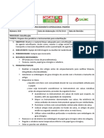 Procedimento de preparo para esterilização