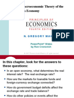 Economics: A Macroeconomic Theory of The Open Economy