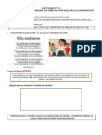 Actividad Nº10 Cómo Las Actividades en Familia Fortalecen La Convivencia