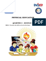 Physical Education: Quarter 3 - Module 3