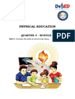 Physical Education: Quarter 3 - Module 1