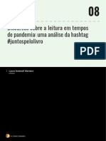 Discursos Sobre A Leitura em Tempos de Pandemia: Uma Análise Da Hashtag #Juntospelolivro