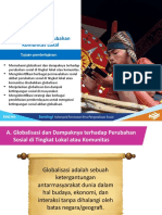 PPT Kelas XII Sosiologi Bab 2 Globalisasi Dan Perubahan Komunitas Lokal (K-2013)