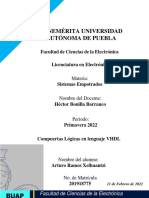 Compuertas Logicas VHDL