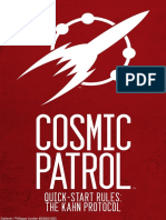 Cosmic Patrol The Kahn Protocols (Free RPG Day 2012)
