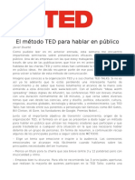 Duarte, Javier - El Método TED para Hablar en Público
