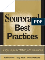 Scorecard Best Practicies