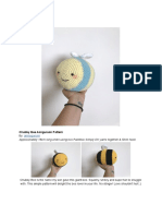 Chubby Bee Amigurumi Pattern: Anniegurumi