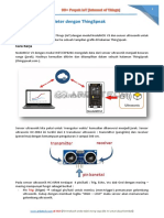 Ultrasonic Range Meter Dengan TingSpeak