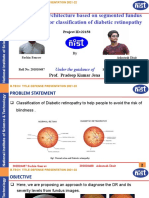 Deep Learning Architecture Based On Segmented Fundus Image Features For Classification of Diabetic Retinopathy