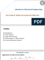 ELL 100 Introduction To Electrical Engineering: L 6: N A C