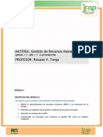 Material de Lectura #1º Parte La Administracion de RR HH