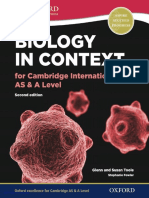 Biology in Context For Cambridge As-Al