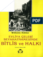 Wilhelm K%U00F6hler - Evliya %U00C7elebi Seyahatnamesinde Bitlis Ve Halk%U0131